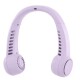 Ventilador de cuello violeta