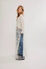 WILLOW MAXI TOP Blanco