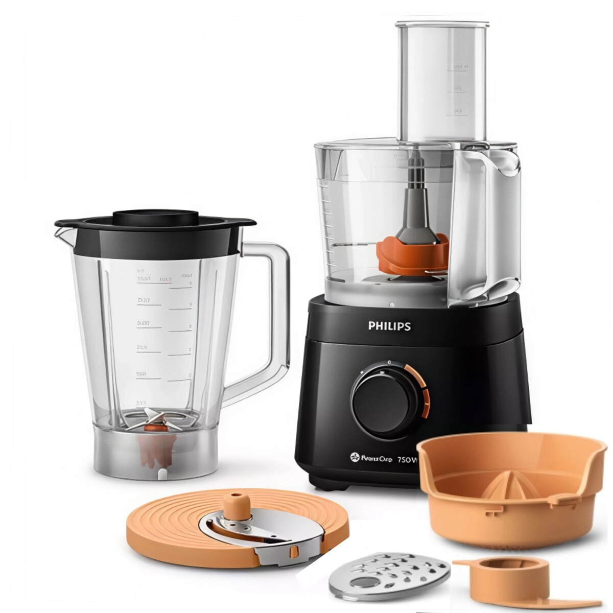 Multiprocesador Philips HR7302/90 Serie 5000 750W 