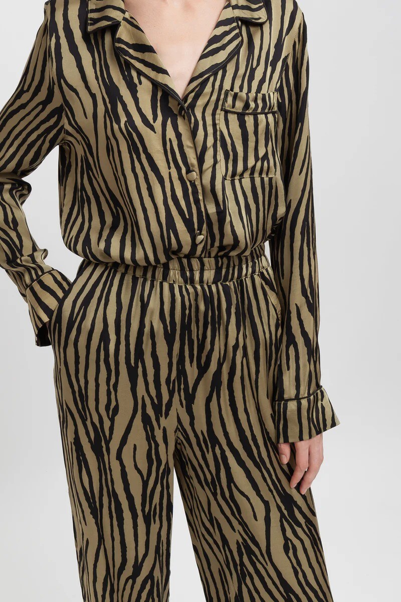 CAMISA PIJAMERA Cebra