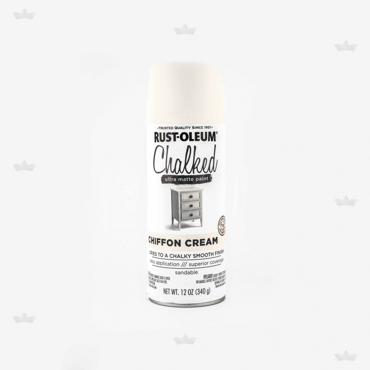 AEROSOL CHALKED RUST OLEUM CREMA GASA- 340GRS - N/A 