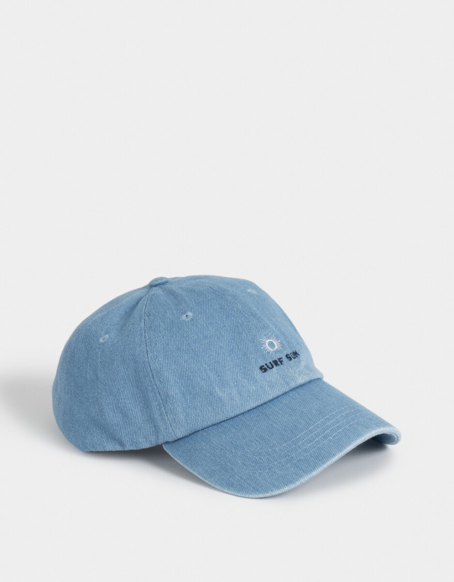 Gorra Denim Efecto Lavado 