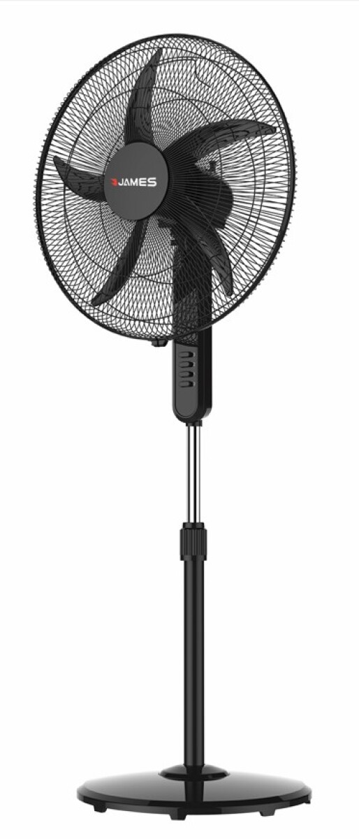 Ventilador JAMES de PIE Negro 