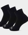 Medias Core HC Quarter 3 Pack Unisex Black