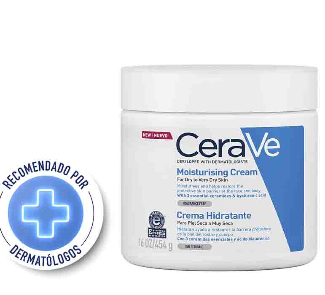 Crema corporal hidratante Cerave - Cerave loción hidratante 473 ml 