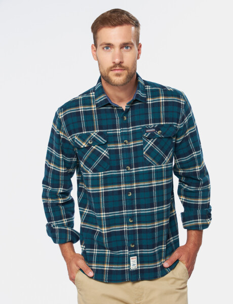 SOBRECAMISA LEÑADORA Verde ingles