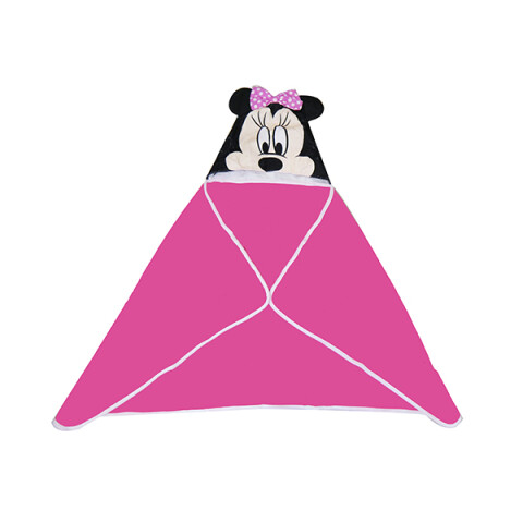 Toalla con Capucha para Bebé Microfibra 60 x 120 cm Minnie