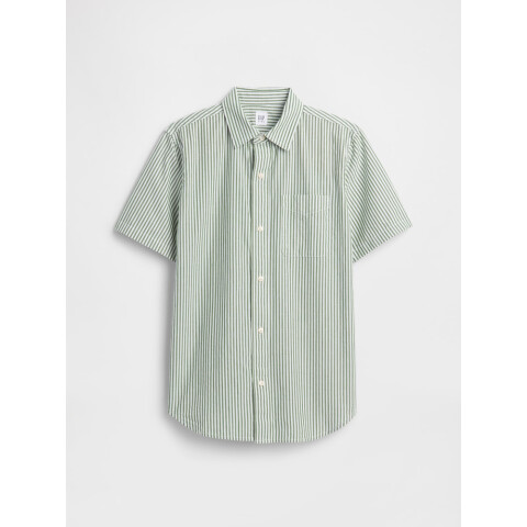 V-SS SHIRTTAIL SARATOGA GREEN