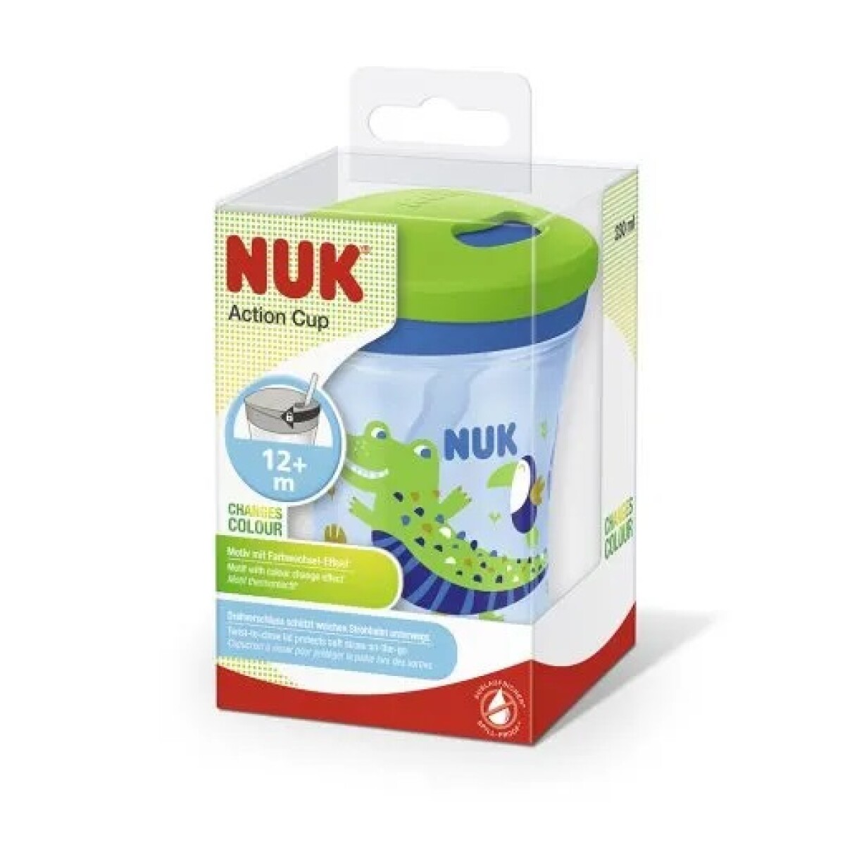 Vaso Nuk Action Cup Efecto Camaleon 12m Varon 