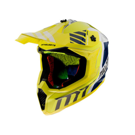 Casco MT Falcon Warrior Amarillo