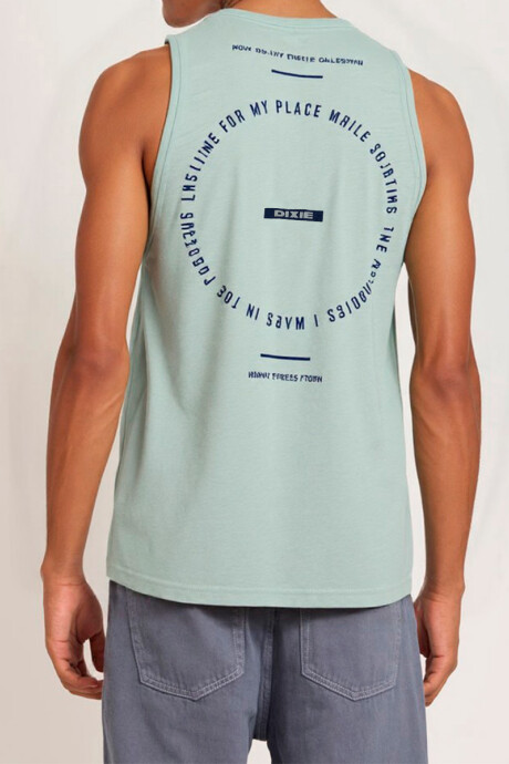 MUSCULOSA FRUGE DIXIE Aqua
