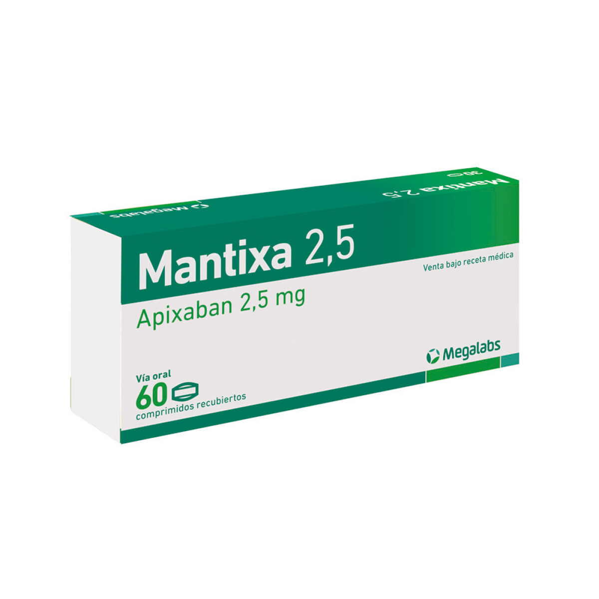 Mantixa 2,5 x 60 comprimidos – Antihipertensivo