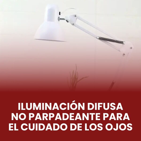Lampara de escritorio mesa velador articulada arquitecto con morsa pinza IMBACK Color Blanco Lampara de escritorio mesa velador articulada arquitecto con morsa pinza IMBACK Color Blanco