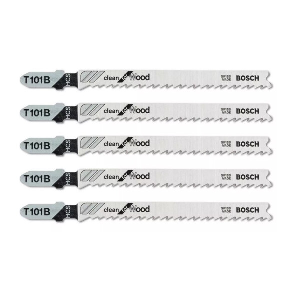 Blister 5 hojas para caladora p/ madera y PVC BS3405
