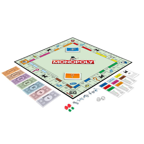 Juego De Mesa Monopoly Clásico HASBRO Juego De Mesa Monopoly Clásico HASBRO