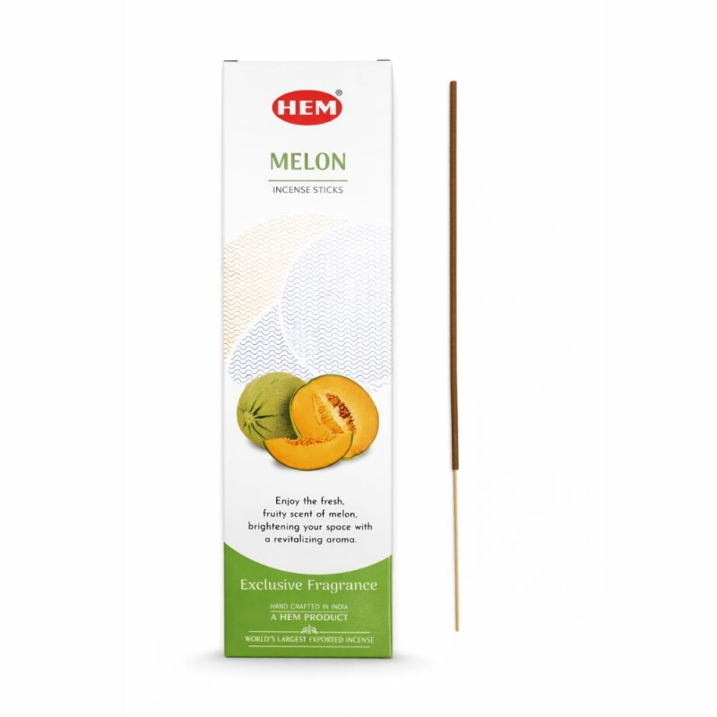 INCIENSO HEM PREMIUM 25 GR - CAJA X12 Melón