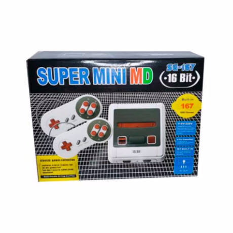 Consola de Videojuegos Classic Super Mini 167 en 1 Retro 001