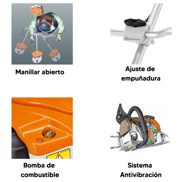 Desmalezadora Motoguadaña Stihl Fs85 25 Cc DESMALEZADORA STIHL FS85 68001
