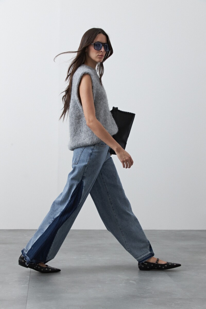 CHALECO BORJA Gris Melange