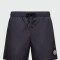 MONCLER - Short de baño con parche de logo Azul Marino