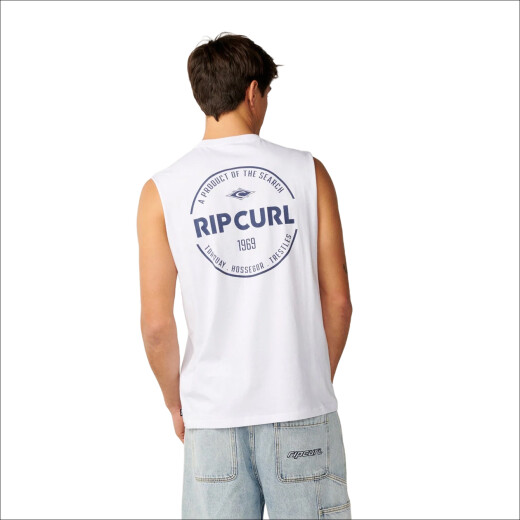 Musculosa Rip Curl Staple Muscle - Blanco Musculosa Rip Curl Staple Muscle - Blanco