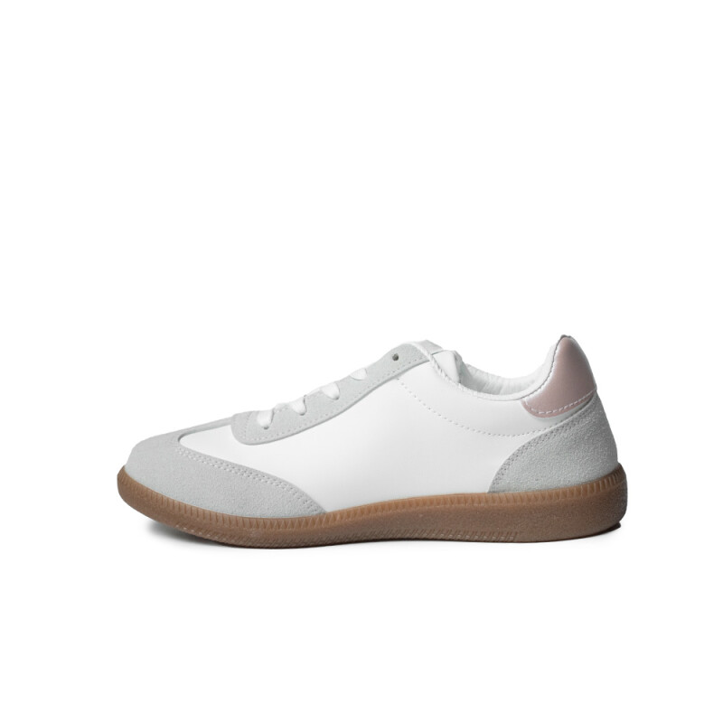Calzado deportivo Le Groupe White/Pink