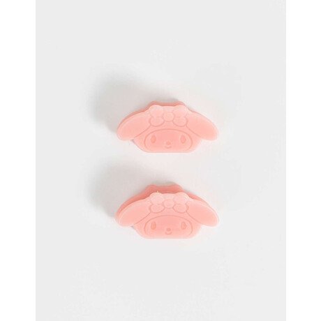 Set De Broches ''my Melody'' Rosa Claro