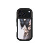 Protector para iPhone 17 Pro negro diseño mariposa Protector Para Iphone 17 Pro Negro Diseño Mariposa