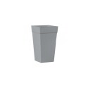 Maceta Piramidal Simil Rattan 10Lts Gris Maceta Piramidal Simil Rattan 10Lts Gris
