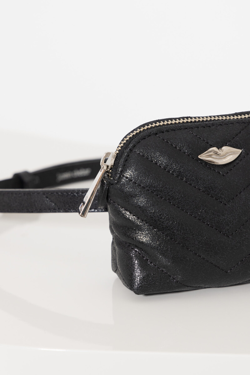 BELT BAG LIPSTICK Negro