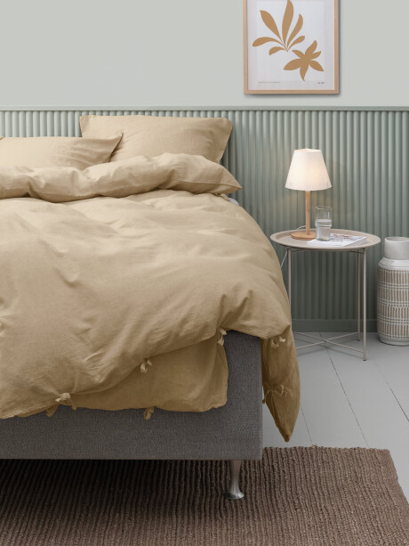 Juego funda nórdica lino LINDA 155x220 natural Juego funda nórdica lino LINDA 155x220 natural