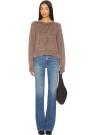 SPRING STREET PULLOVER Marron