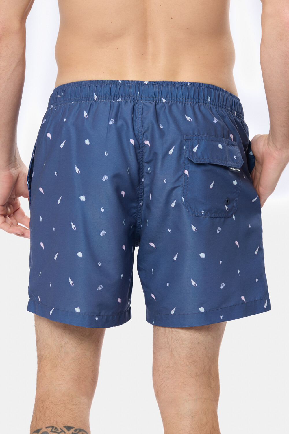 SHORT ESTAMPADO Azul