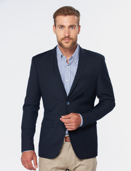 SACO SPORT SLIM FIT Azul