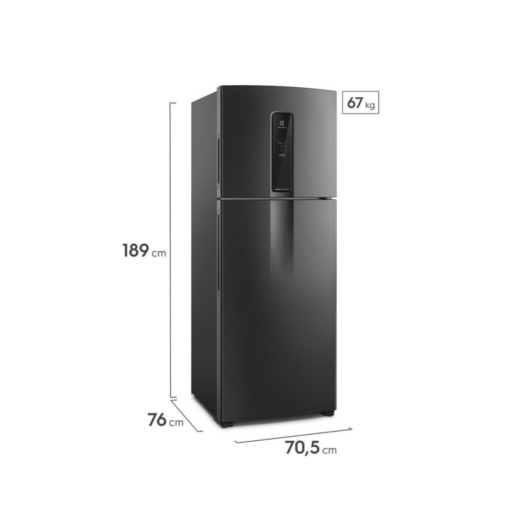 Heladera Electrolux No Frost 508 Lts Black
