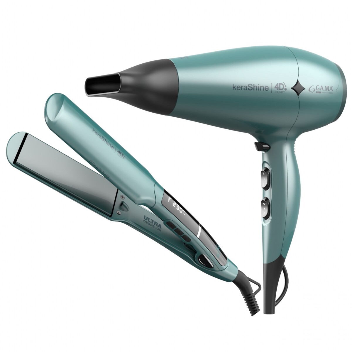 Combo Gama Kerashine 02 900/7140 Secador + Planchita 