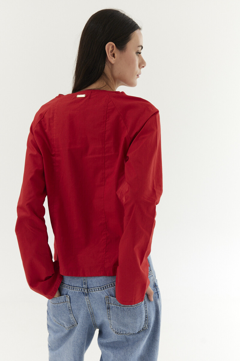 Blusa Tropea Rojo