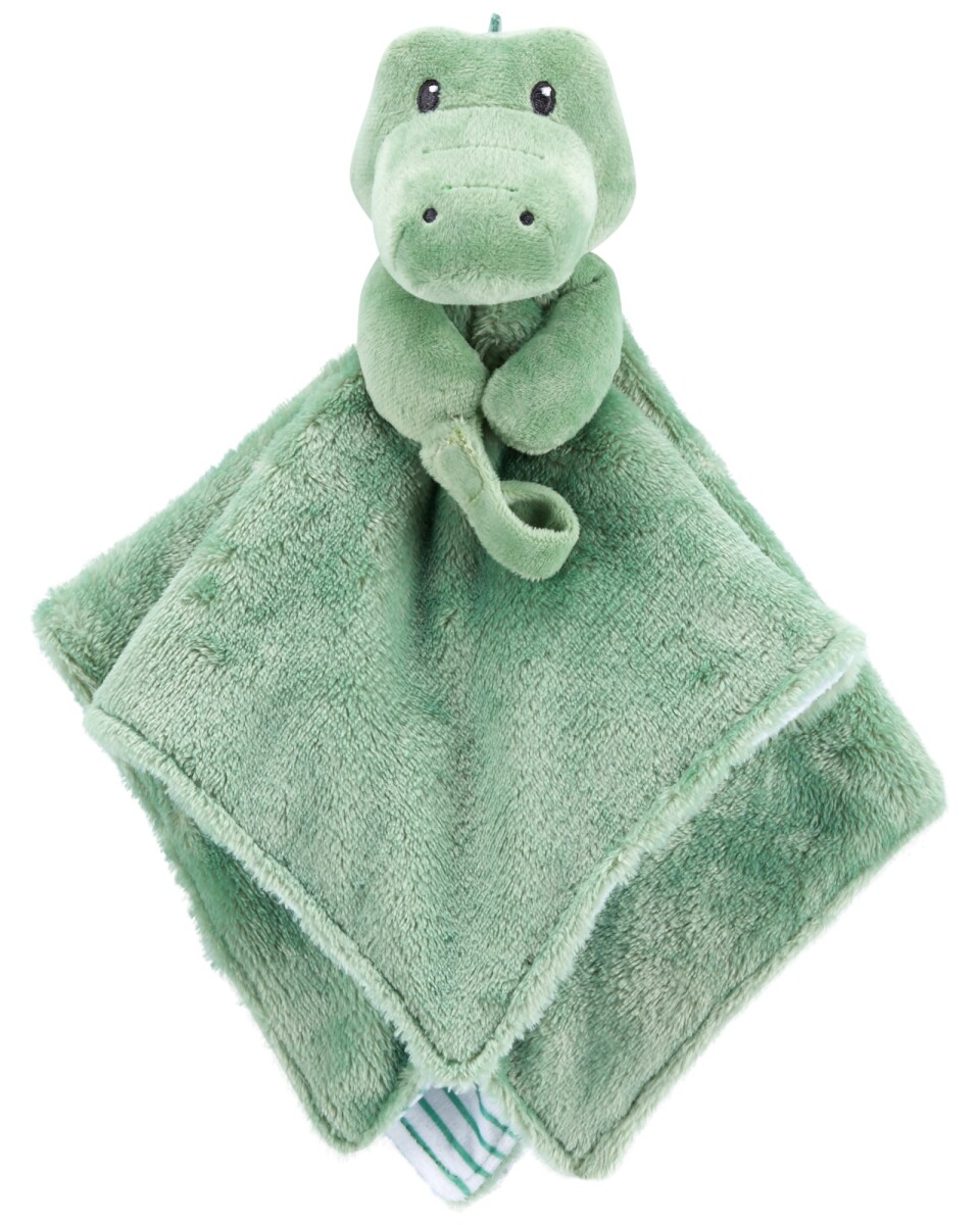 Peluche de apego, diseño caimán 