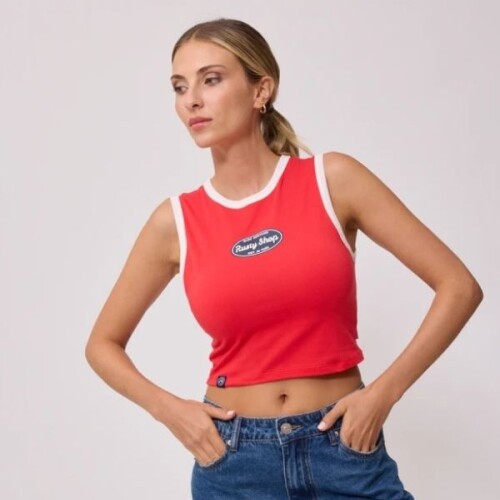 Musculosa BELIN Rusty Rojo