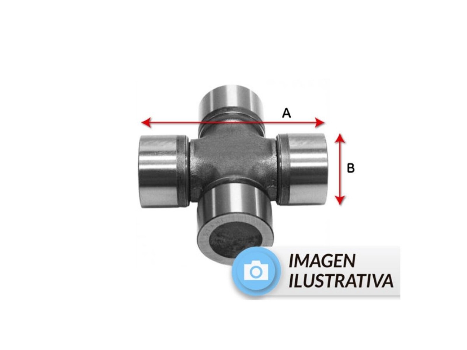 CRUCETA A:118mm B:41mm 