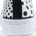 Championes Unisex Converse Chuck Taylor Lift Blanco - Negro