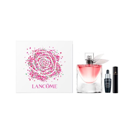 Set Perfume Lancome La Vie Est Belle EDP 50ml + Sérum + Máscara Pestañas Mujer