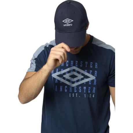 Kit Abrigo Umbro Junior Medias Gorro Guantes Invierno Azul