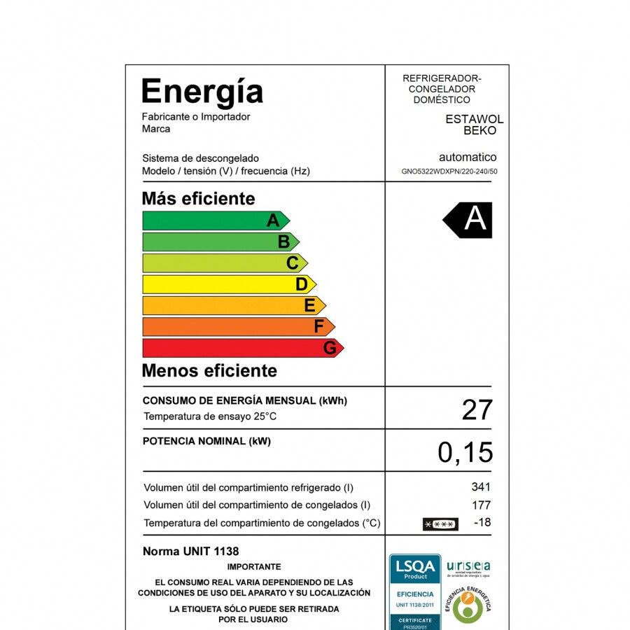 Heladera Inverter Inox Side by side Beko 532L GNO5322WDXPN / ETW Heladera Inverter Inox Side by side Beko 532L GNO5322WDXPN / ETW
