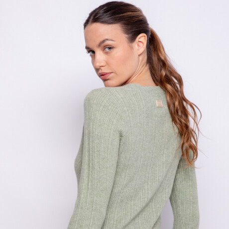 CARDIGAN MARTINA Verde Seco