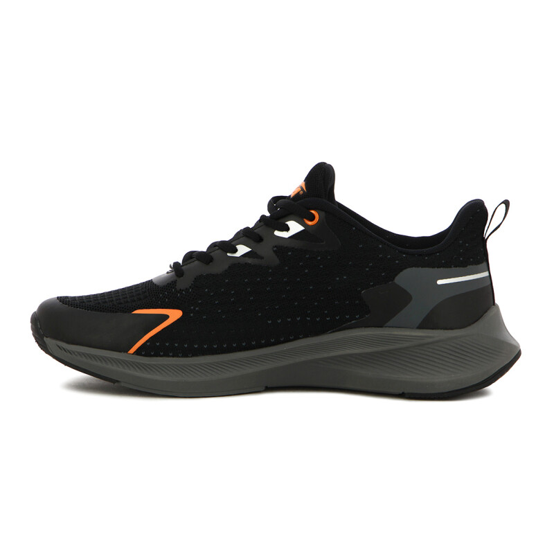 Avia Zapatillas Acordonadas Para Hombre TOB BLACK/ ORANGE/ DK. GREY Negro-Naranja