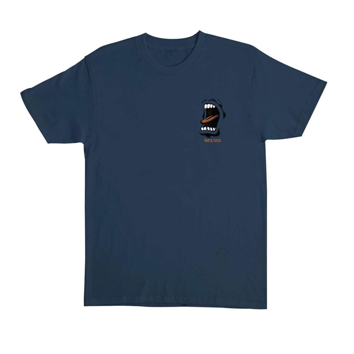 Remera Santa Cruz Scream Connect - Azul 