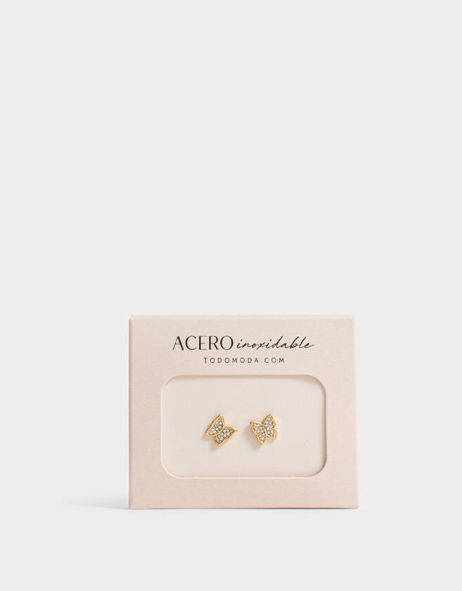 Aros Pasantes Acero quirúrgico Aros Pasantes De Acero Quirúrgico - Dorado