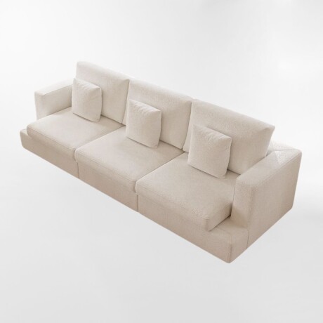 Sillón NUBA BLANCO - 4 CUERPOS