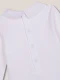 Body De Circular Con Cuello Popelin Blanco Optico